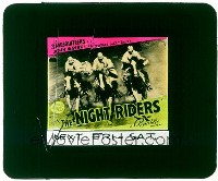 #119 NIGHT RIDERS glass slide '39 John Wayne 