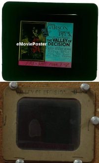 #164 VALLEY OF DECISION glass slide '45 Peck 