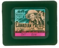 #393 CANADIAN PACIFIC glass slide '49 R.Scott 
