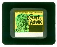 #396 DESERT HAWK glass slide '50 De Carlo 