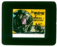 #096 RIDERS OF DESTINY glass slide '33 Wayne 