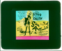 #127 SAN ANTONIO glass slide '45 Flynn, Smith 