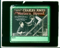 #117 WESTERN SPEED glass slide '22 Buck Jones 