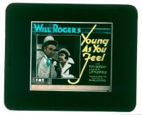 #093 YOUNG AS YOU FEEL glass slide '31 Rogers 