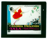 #081 ZAZA glass slide '23 Gloria Swanson 