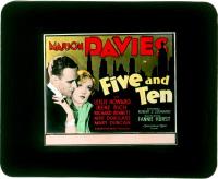 #2666 5 & 10 glass slide '31 Marion Davies 