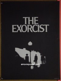 #9096 EXORCIST special poster '74 Friedkin 