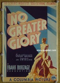 #6033 NO GREATER GLORY miniWC34 Frank Borzage 