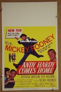 #240 ANDY HARDY COMES HOME WC '58 Rooney 