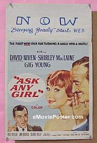 #005 ASK ANY GIRL WC '59 Niven, MacLaine 