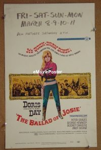 #247 BALLAD OF JOSIE WC '68 Doris Day 