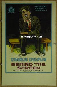 #3127 BEHIND THE SCREEN WC16 Charlie Chaplin! 