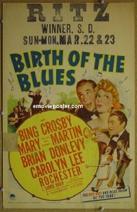 #3129 BIRTH OF THE BLUES WC '41 Crosby 