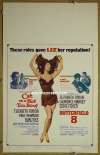 #1490 CAT ON A HOT TIN ROOF/BUTTERFIELD 8 WC 