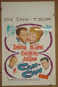 #290 CAN-CAN WC 60 Sinatra, MacLaine 