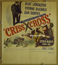 #1501 CRISS CROSS WC '48 Lancaster film noir! 