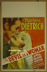 #4791 DEVIL IS A WOMAN WC '35 Dietrich