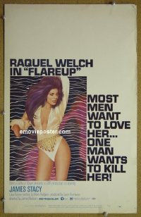 #1515 FLAREUP window card '70 Raquel Welch 