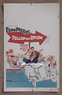 #3180 FOLLOW THAT DREAM WC '62 Elvis Presley 