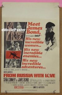 #012 FROM RUSSIA WITH LOVE WC '64 James Bond 