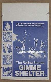 #008 GIMME SHELTER WC '71 Rolling Stones 