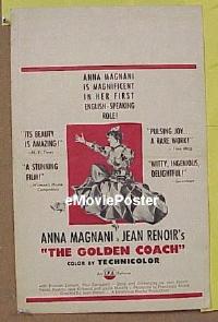 #123 GOLDEN COACH WC '52 Anna Magnani 