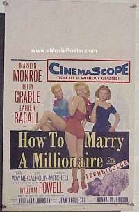 HOW TO MARRY A MILLIONAIRE WC