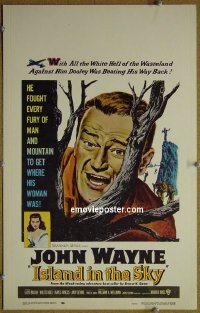 #3231 ISLAND IN THE SKY WC '53 John Wayne 