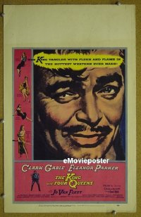 #3240 KING & 4 QUEENS WC '57 Clark Gable 