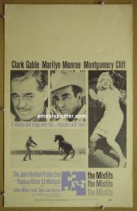 #1561 MISFITS WC '61 Gable, Monroe, Clift 