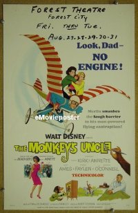 #3273 MONKEY'S UNCLE WC '65 Walt Disney 