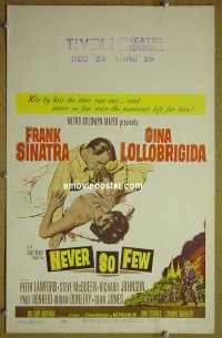 #1566 NEVER SO FEW WC '59 Frank Sinatra 