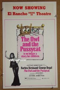 #360 OWL & THE PUSSYCAT WC '71 Streisand 