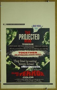 #3310 PROJECTED MAN/ISLAND OF TERROR WC '67 