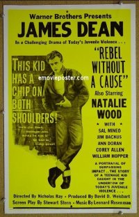 #2333 REBEL WITHOUT A CAUSE WCR70s James Dean 