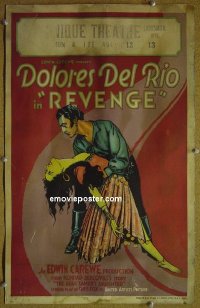 #1583 REVENGE window card '28 Dolores del Rio 