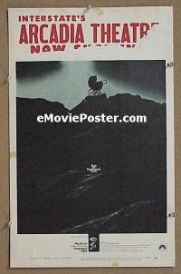 d143 ROSEMARY'S BABY window card movie poster '68 Polanski, Mia Farrow