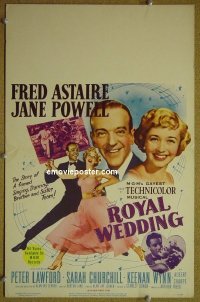 #1584 ROYAL WEDDING WC '51 Astaire, Powell 