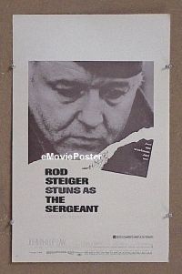 #421 SERGEANT WC '68 Rod Steiger, Law 