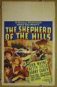 #1589 SHEPHERD OF THE HILLS WC '41 John Wayne 