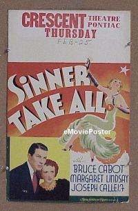 #426 SINNER TAKE ALL WC '37 Cabot, Lindsay 