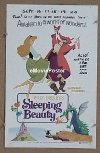 #182 SLEEPING BEAUTY WC R70 Walt Disney 