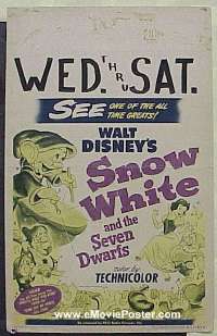 SNOW WHITE & THE SEVEN DWARFS R51 WC