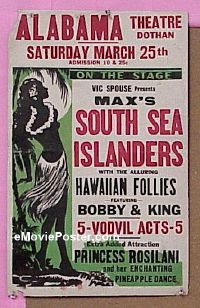 #034 SOUTH SEA ISLANDERS WC '30s pineapple! 