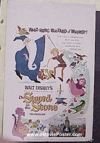 #188 SWORD IN THE STONE WC '64 Disney 