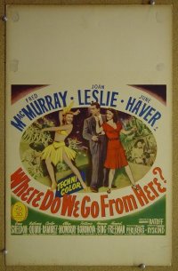 #3377 WHERE DO WE GO FROM HERE WC45 MacMurray 