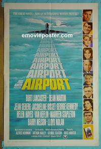 #3056 AIRPORT 1sh '70 Burt Lancaster, Martin