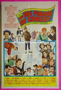 #3839 MGM'S BIG PARADE OF COMEDY 1sh '64 Loy