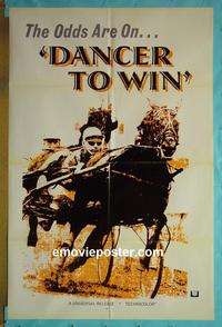 #3260 DANCER TO WIN 1sh '60s horse racing!