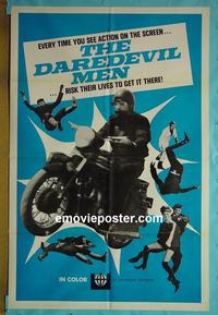 #3261 DAREDEVIL MEN 1sh '60s stunt men!